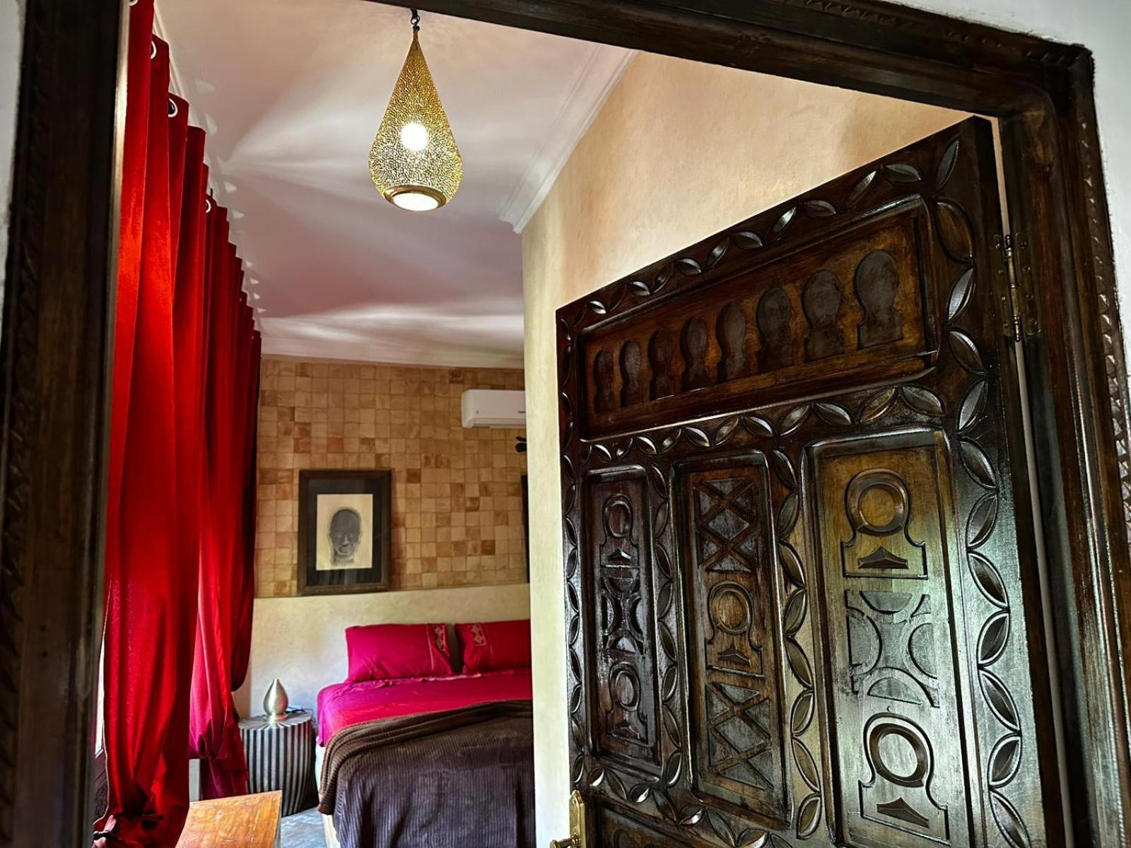 Riad Bamileke Marrákes Szoba fotó